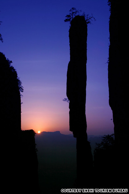 Một hương Cột, Enshi Canyon Một hương Cột, Enshi Canyon