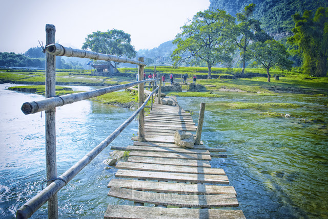 Cầu ở nông thôn 