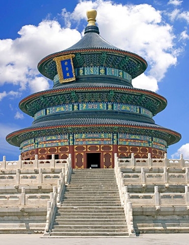 Temple of Heaven ở Bắc Kinh, Trung Quốc là Di sản thế giới được UNESCO công nhận.