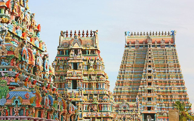 Đền lớn, Sri Ranganathaswamy ở Tamil Nadu, Ấn Độ